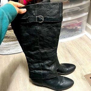 Chinese Laundry leather Rider Boots. Side 6.5